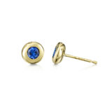 Blue Sapphire Studs