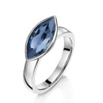 Marquise London Blue Topaz Ring